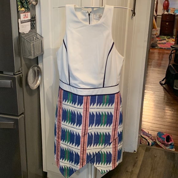 Adeline Rae asymmetric‎ back cutout dress. Worn 1-2x - Picture 1 of 6